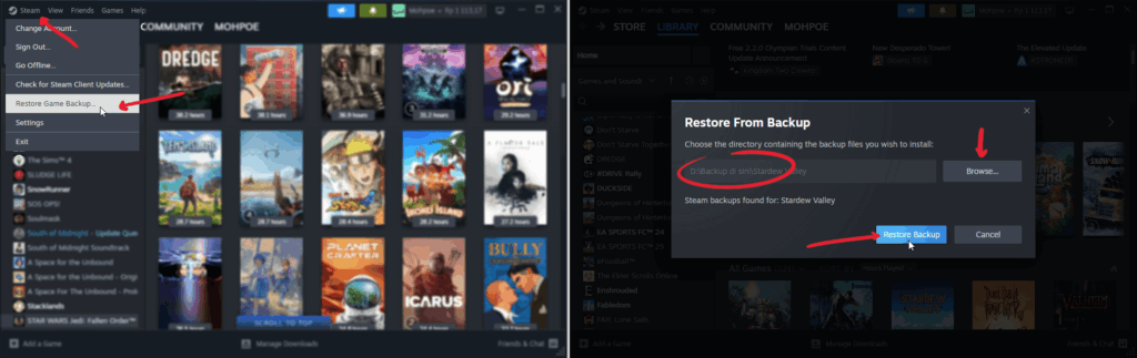 Cara Copy Game Steam ke Komputer Lain