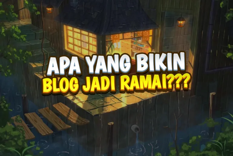apa yang membuat blog bisa ramai