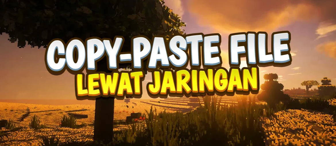 cara copy file di windows lewat jaringan wifi
