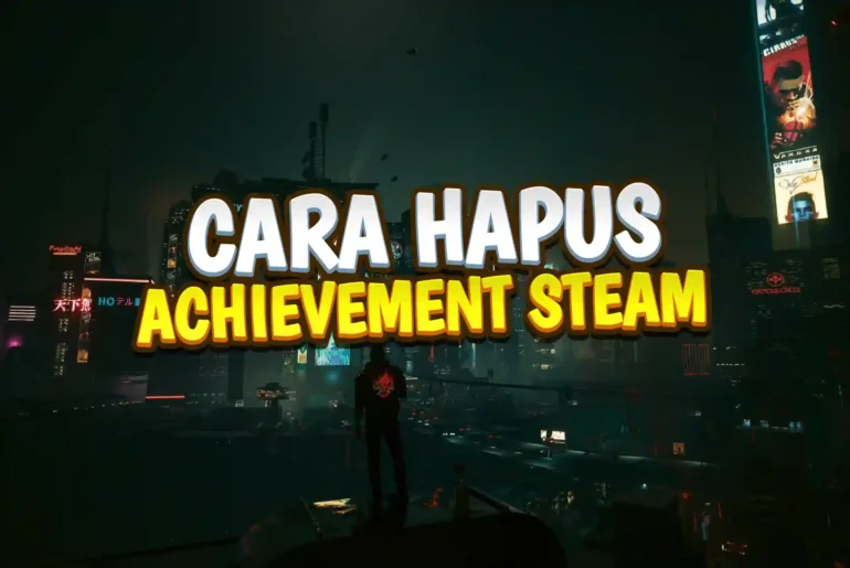 cara reset achievement game steam