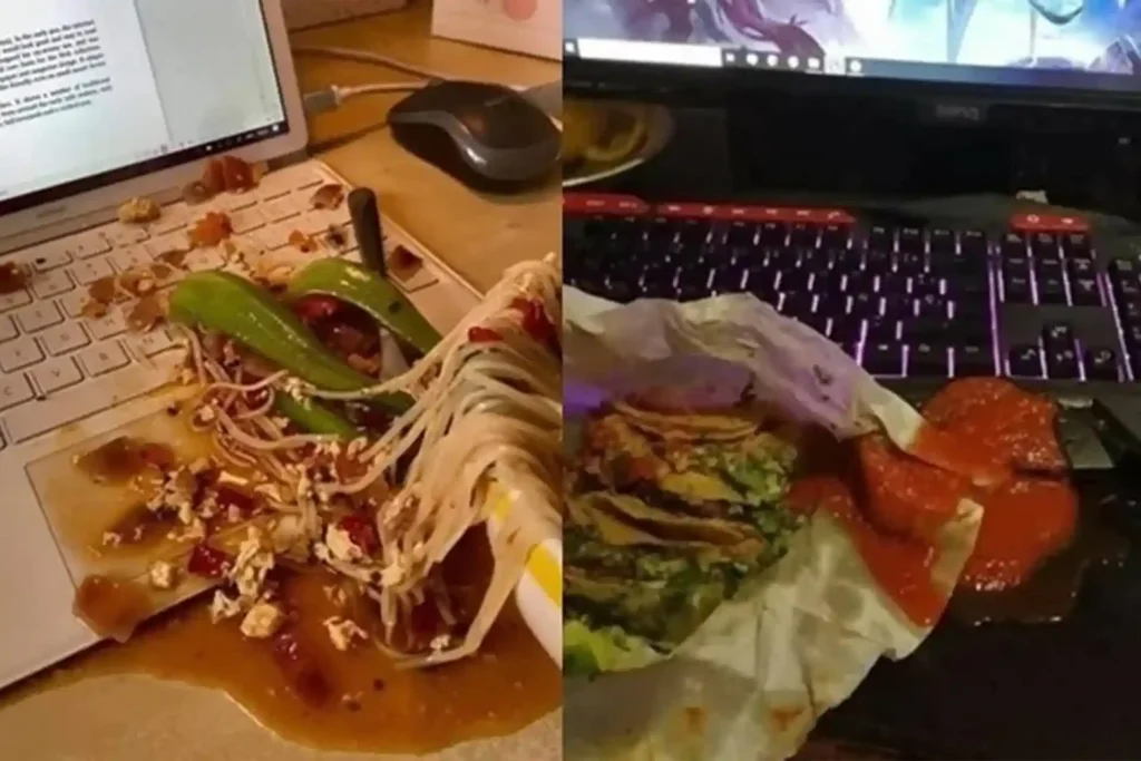kebiasaan yang merusak laptop