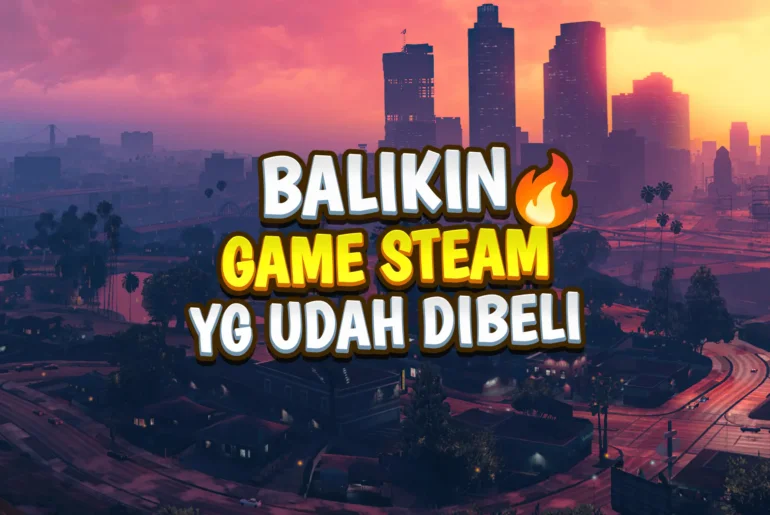cara refund game steam