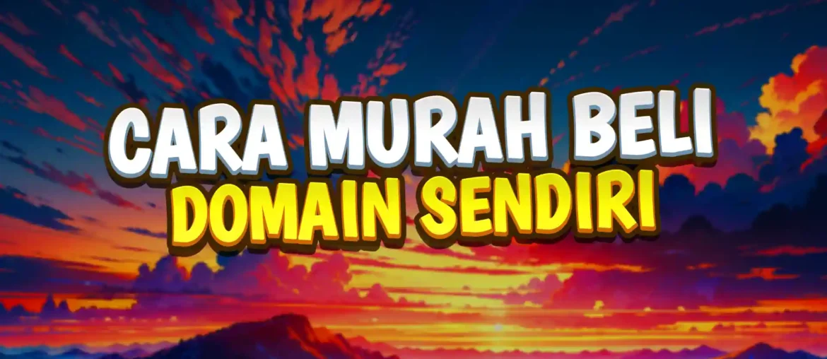 cara beli domain untuk website