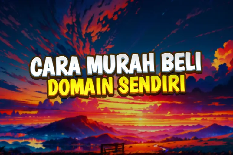 cara beli domain untuk website