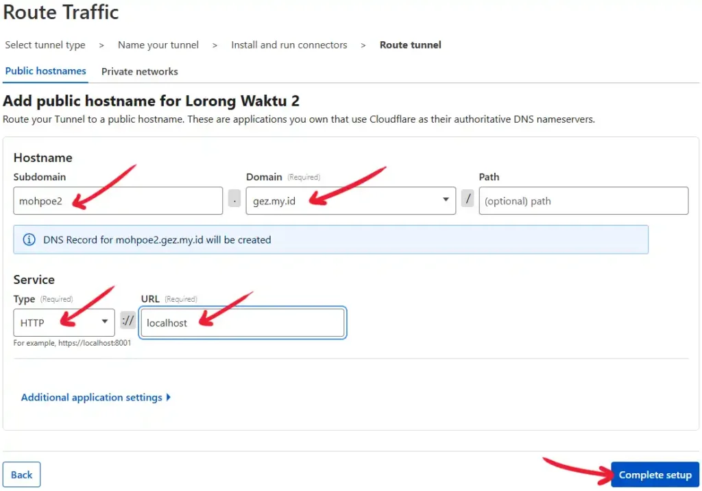 cara menggunakan cloudflare tunnel