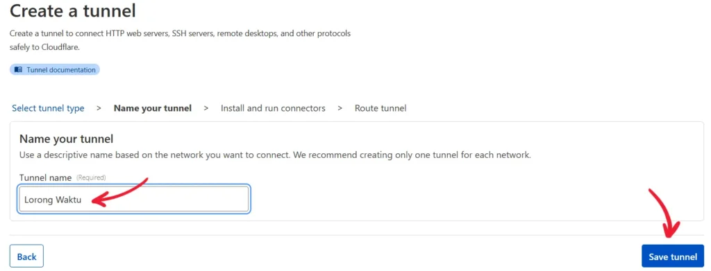 cara menggunakan cloudflare tunnel